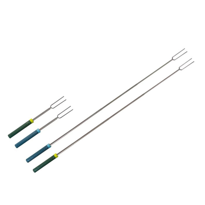 Uco Uco - Brochettes télescopiques pour barbecue - 2-Pack