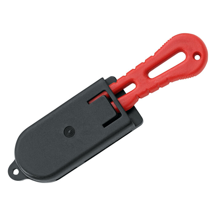 Adola Adola - Veiligheidsmes - Gekarteld - Rood