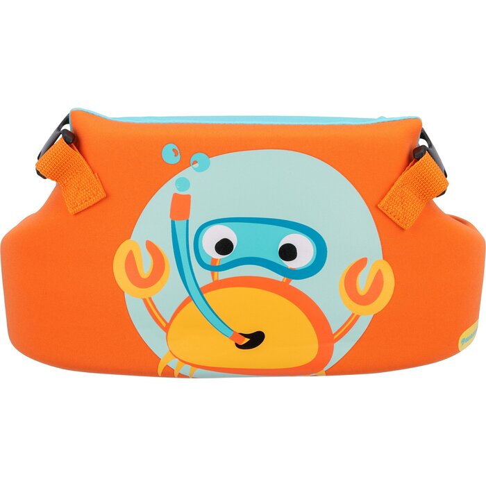 Waimea® Waimea – 3-in-1-Spritzschutz – 2–6 Jahre – 15–30 kg – Kimo – Orange/Blau