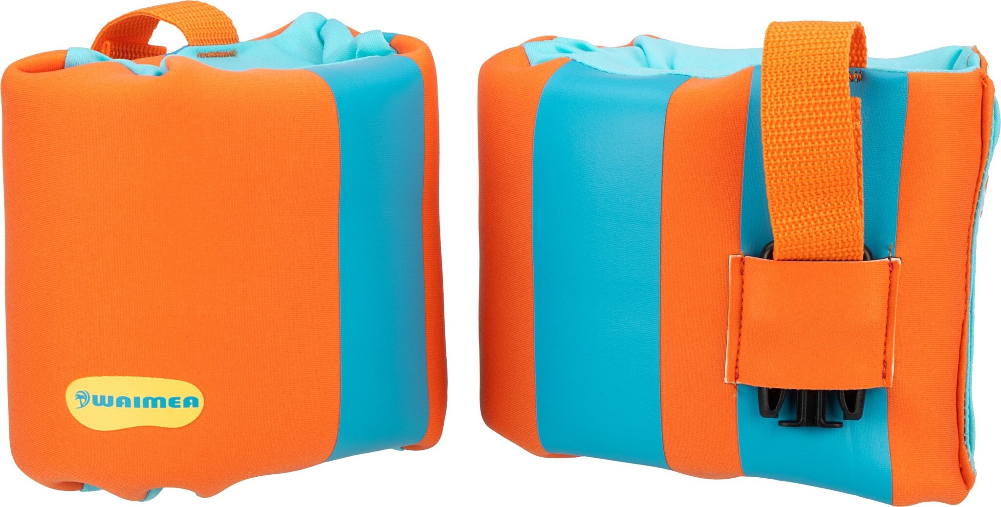 Waimea® Waimea – 3-in-1-Spritzschutz – 2–6 Jahre – 15–30 kg – Kimo – Orange/Blau