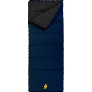 Abbey Camp® Abbey Camp - Sac de couchage Enveloppe Percal Cotton - Brussels-08 - Marine/Antracite