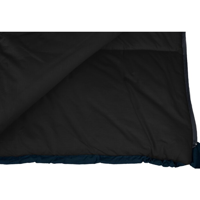 Abbey Camp® Abbey Camp - Sac de couchage Enveloppe Percal Cotton - Brussels-08 - Marine/Antracite