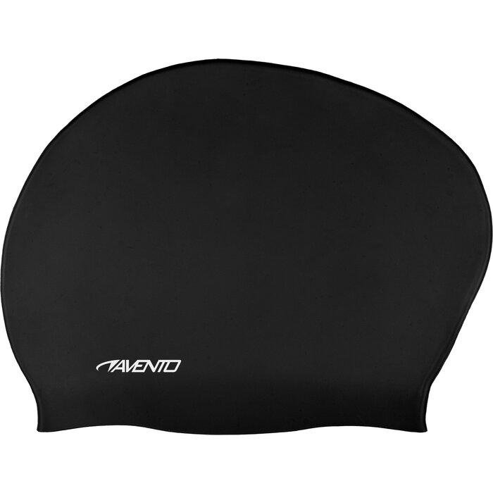 Avento® Avento - Badekappe für langes Haar - Senior - Schwarz