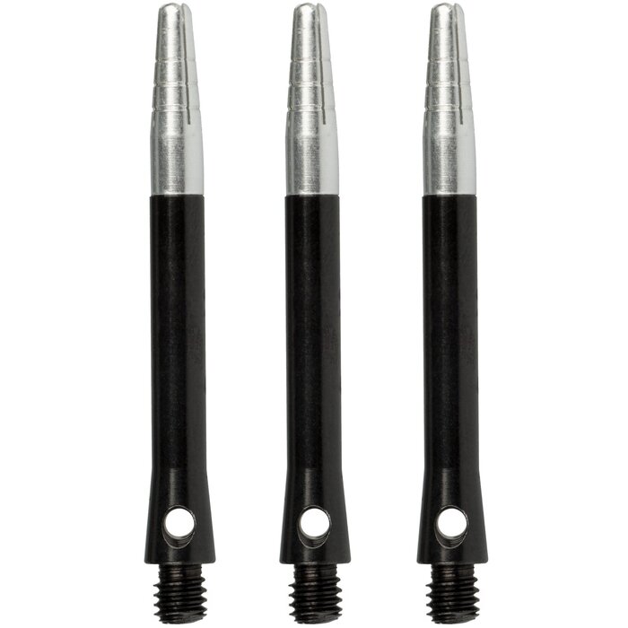 Faver® Faver - Shafts Aluminium - Roterende Top - Zwart/Zilver