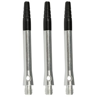 Faver® Faver - Schächte Aluminium - Drehbarer Deckel - Silber/Schwarz