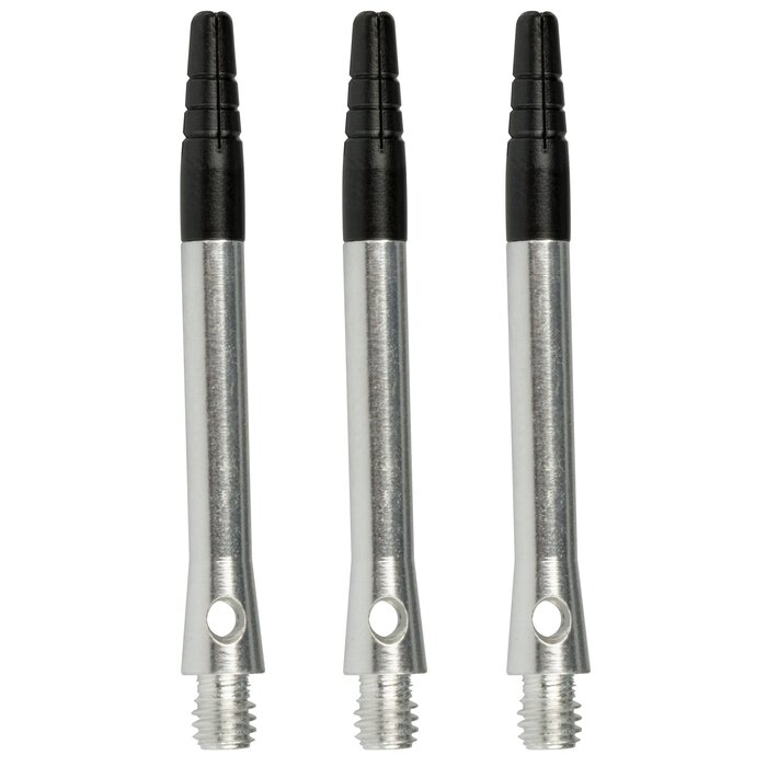 Faver® Faver - Shafts Aluminium - Roterende Top - Zilver/Zwart