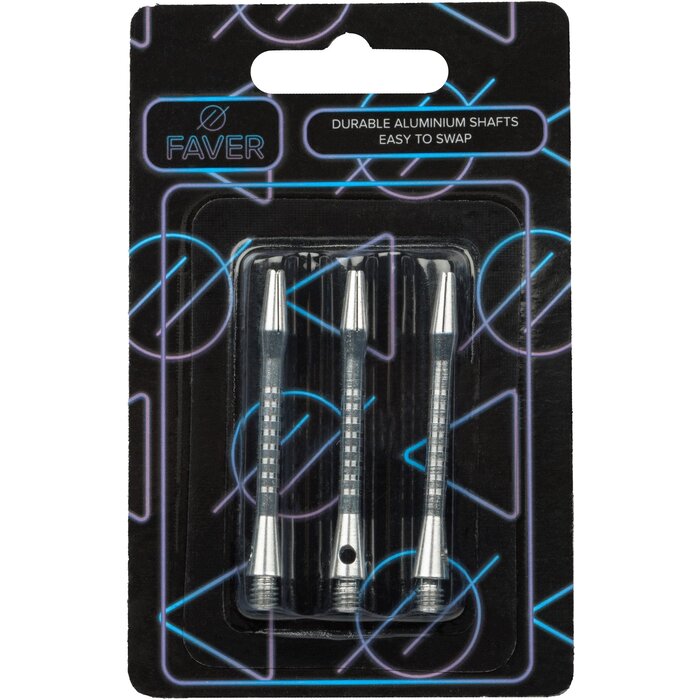 Faver® Faver - Schäfte Aluminium - Silber