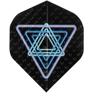Faver® Dartflights - Schwarz/Weiß