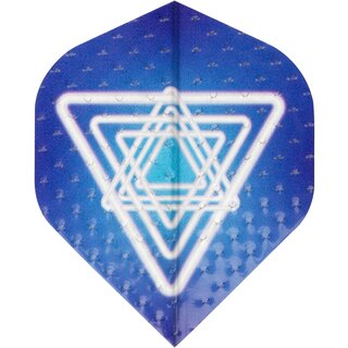 Faver® Dartflights • Blauw/Wit