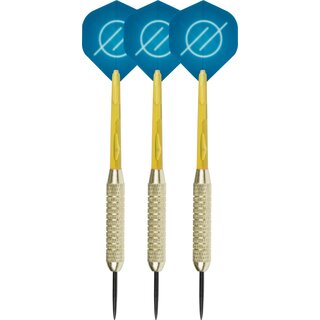 Faver® Darts • Brass Coated • Blauw