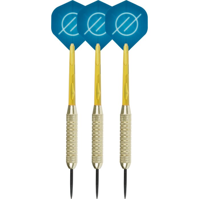 Faver® Faver® - Darts • Brass Coated • Blauw