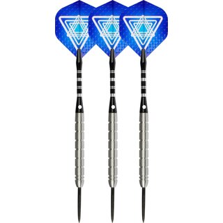 Faver® Darts • 85% Tungsten • Blauw/Wit
