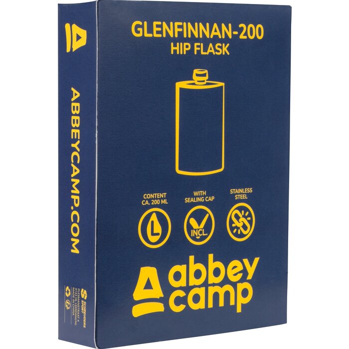 Abbey Camp® Abbey Camp - Hip flasque en acier inoxydable 200 ml - Glenfinnan