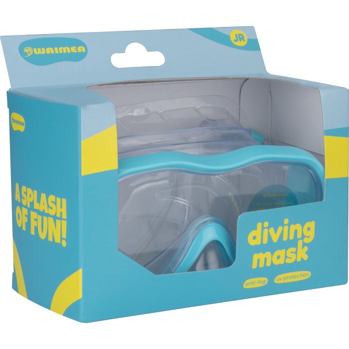 Waimea® Waimea® - Duikmasker Junior • Akoni • Aqua/Transparant