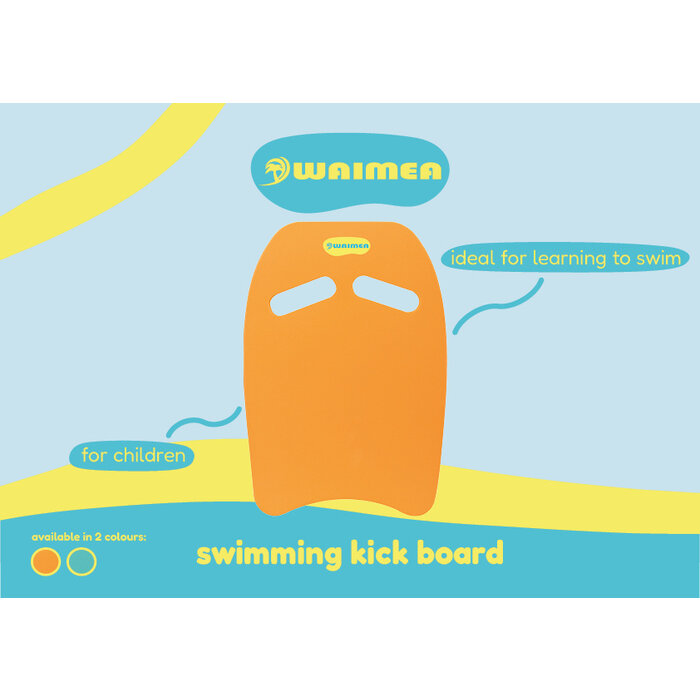 Waimea® Waimea - Planche à nager Foam - Keanu - Orange/Jaune