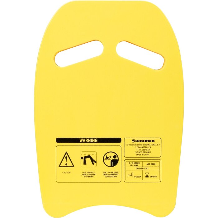 Waimea® Waimea - Schwimmbrett Foam - Keanu - Aqua/Gelb