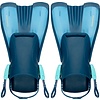 Waimea® Waimea - Kurze Schwimmflossen Einstellbar Senior - Anakoni - Marine/Aqua