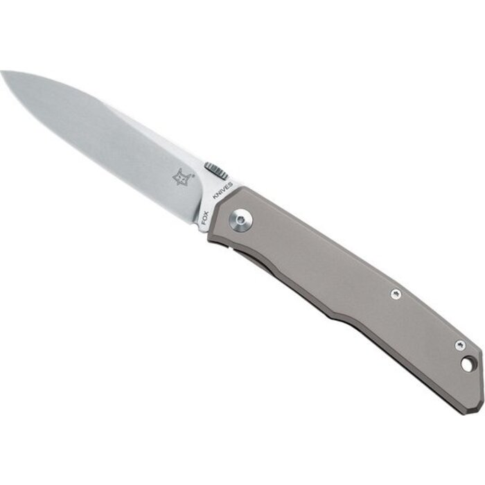 Fox Cutlery Fox - Terzuola Folder - Titanium Bead Blasted