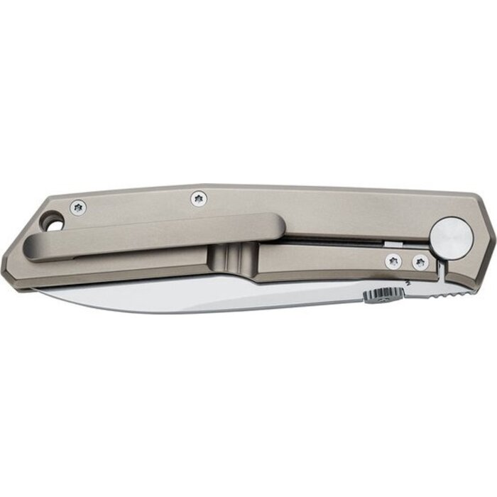 Fox Cutlery Fox - Terzuola Folder - Titanium Bead Blasted