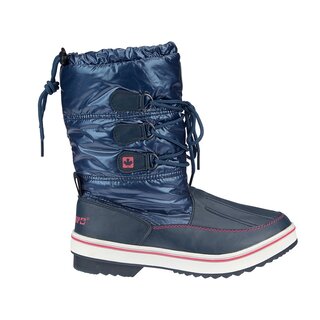 Winter-grip Winter-grip® - Snowboots Sr • GLOSSED TROTTER II • Marine/Fluorroze