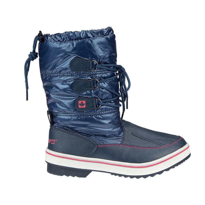 Winter-grip Winter -Grip® - Snowboots Sr • GLOSSED TROTTER II • Navy/FluoPink