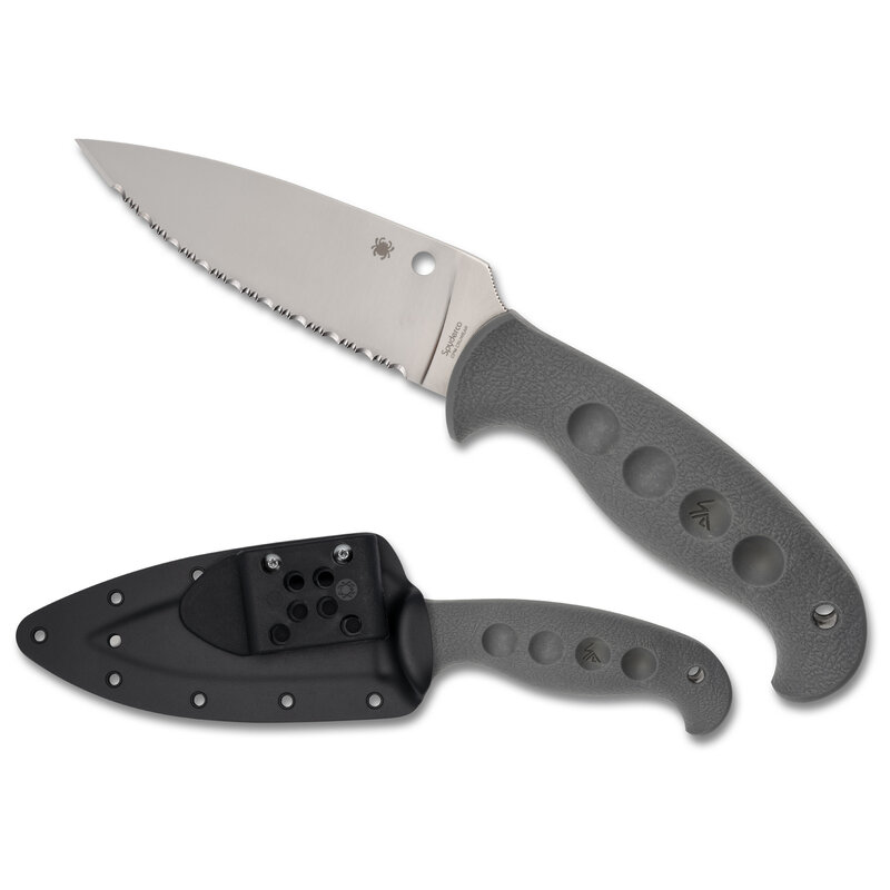 Spyderco Spyderco - Temperance - Gray - CPM Cru-Wear SE