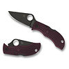 Spyderco Spyderco ManBug Burgundy Micro-Melt PD#1