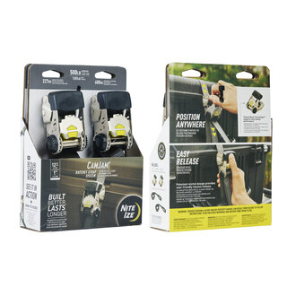 Nite Ize Nite Ize CamJam Ratchet Strap Small 2 pack