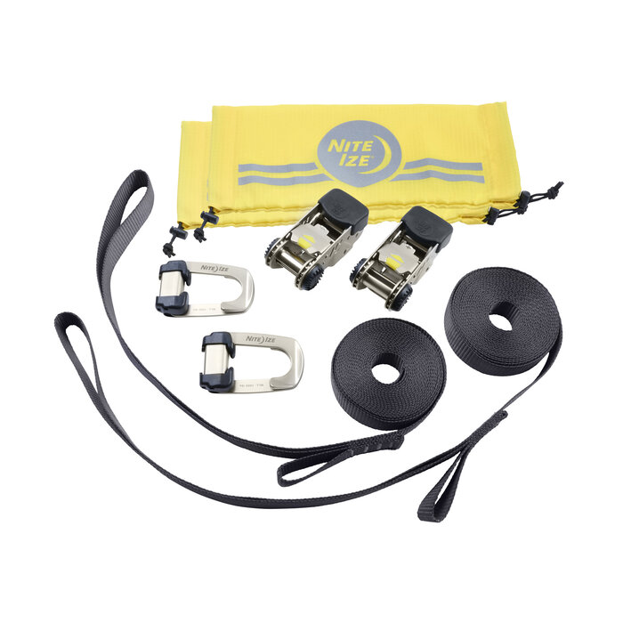 Nite Ize Nite Ize - CamJam HookLock Ratschengurt - Groß - 2er Pack