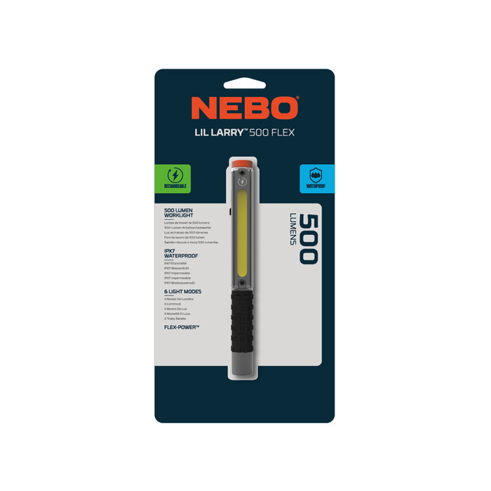 NEBO Nebo - Lil Larry 500 Flex - Wiederaufladbar