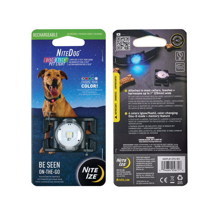 Nite Ize Nite Ize - NiteDog - Halsband Lampe Disco
