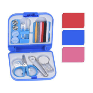 Travel sewing kit 15 piece - Blue