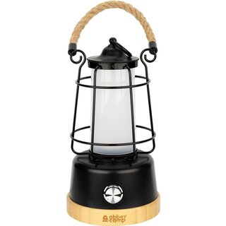 Abbey Camp® Lanterne rétro LED • MALMÖ-235 • Noir