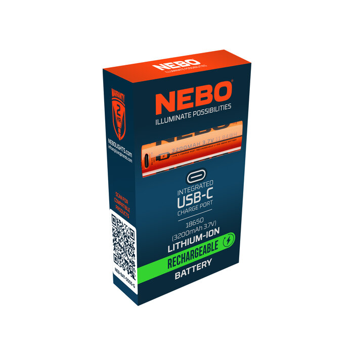 NEBO Nebo - 18650 3200 mAh 3,7V 05 - Accu