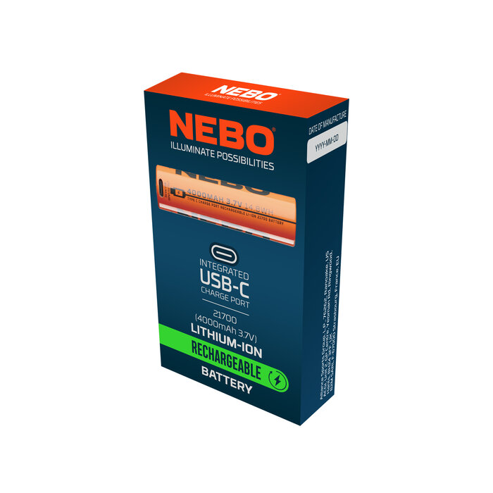 NEBO Nebo - 21700 4000 mAh 3,7V 10 - Accu
