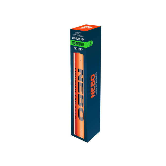 NEBO Nebo - 2x26650 5000 mAh 7,4V 09 Accu