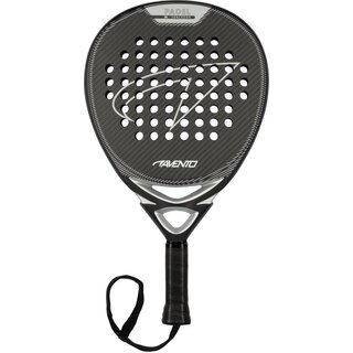 Avento® Raquette de padel 3K Carbon • VENCEDOR • Noir/Argent