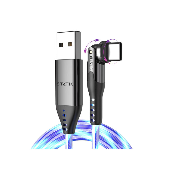 Statik Statik - PowerPivot GloBright USB-A to USB-C - Cable 1m
