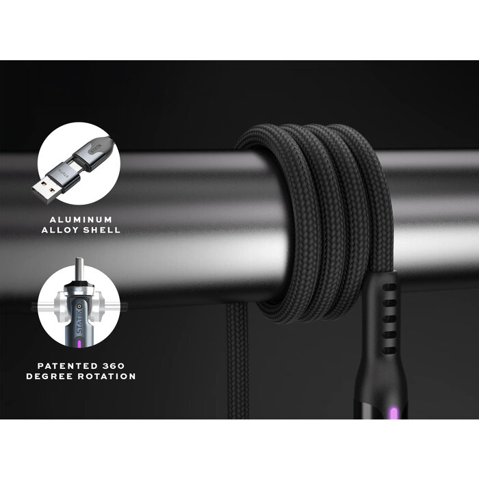 Statik Static - PowerPivot Pro USB-C to USB-C - Cable 1.8m