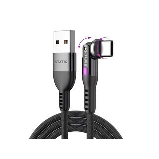 Statik Statik - PowerPivot USB-A naar USB-C - Kabel 1,8m