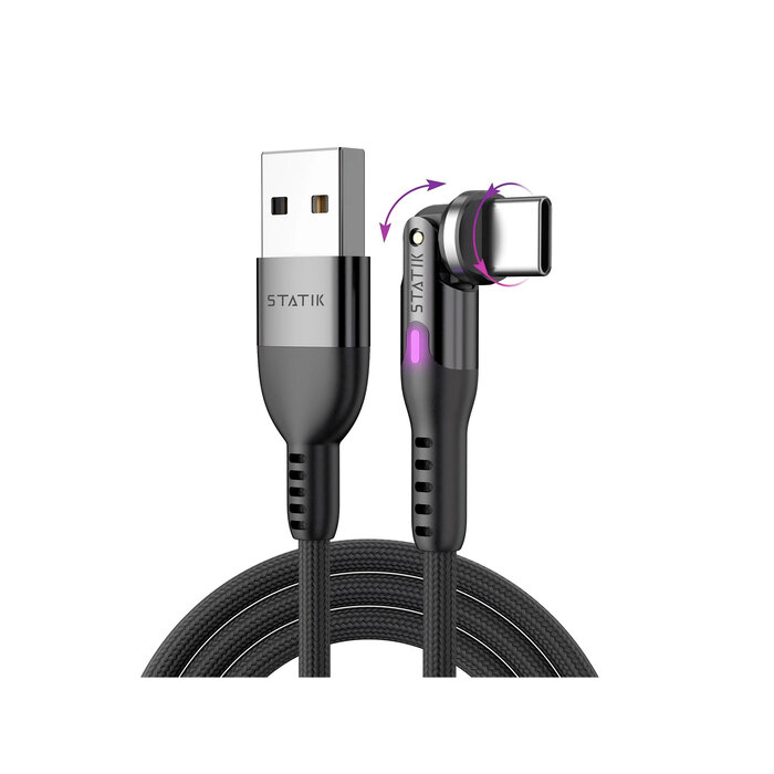 Statik Static - PowerPivot USB-A to USB-C - Cable 1.8m