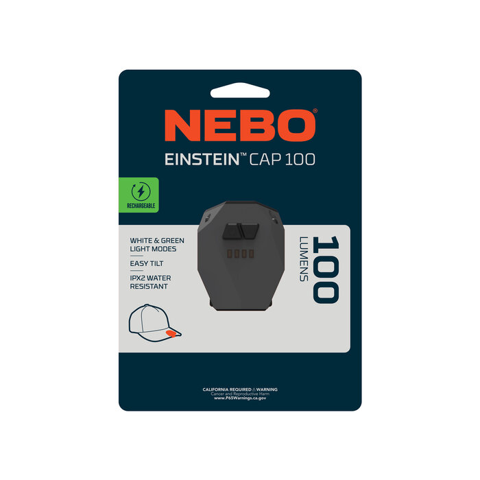NEBO Nebo - Einstein Cap 100 - Oplaadbaar