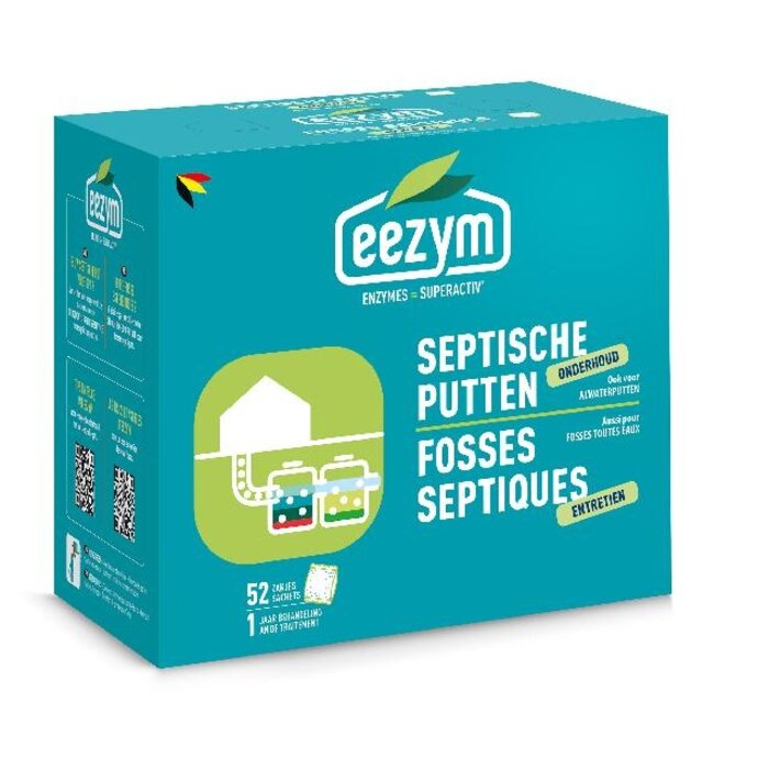 Eezym Eezym - Biodegradation Accelerator for Septic Wells - 1 yr.