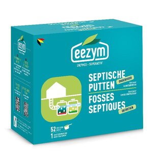 Eezym Biodegradation Accelerator for Septic Wells - 52x