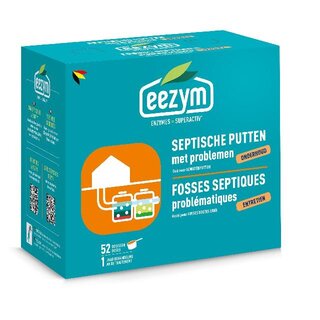 Eezym Biodegradatie Versneller voor Septische Putten met Problemen - 52x