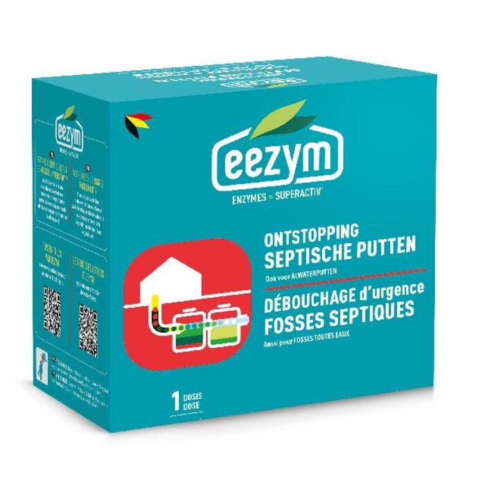 Eezym Ezym -De-clogging for Septic Sinks - 1 dose