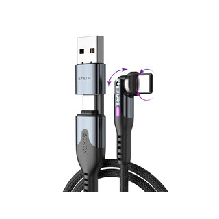 Statik Statik - PowerPivot Pro USB-C naar USB-C Kabel - 3m