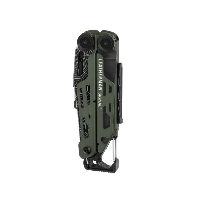Leatherman Leatherman - Signal Multitool Vert Topo + Etui Nylon Noir