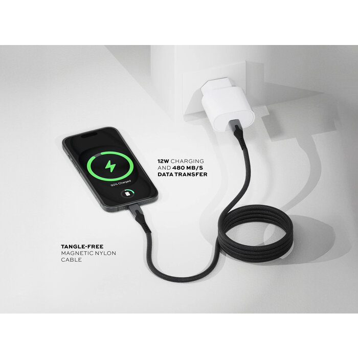 Statik Statik - MagStack Pro - USB-C naar USB-C - kabel 1m
