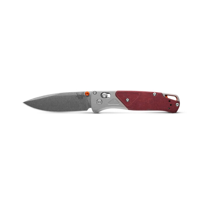 Benchmade Benchmade - Bugout Grey/Redstone Aluminum & Richlite